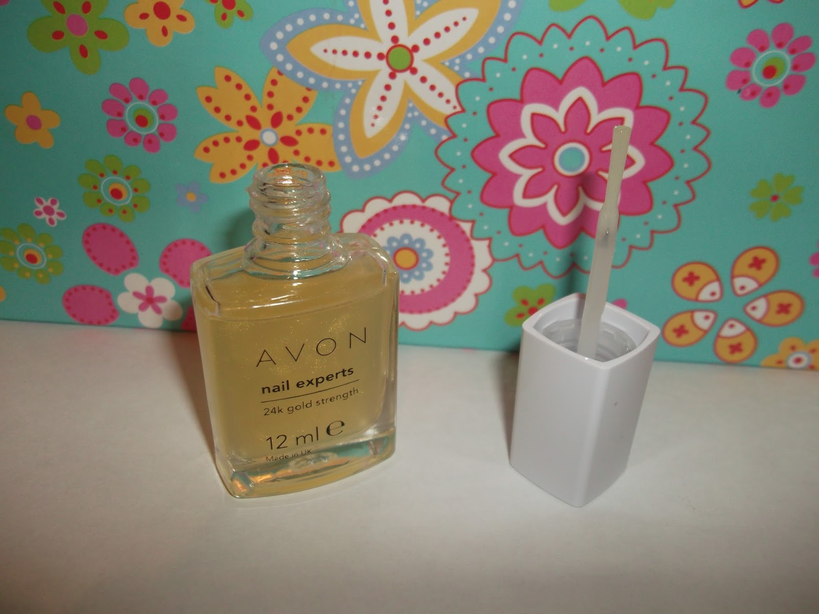 All About Beauty Avon Nail Experts 24k Gold Strength!